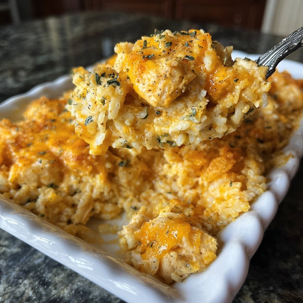 Comfort Food Chicken And Rice Bake