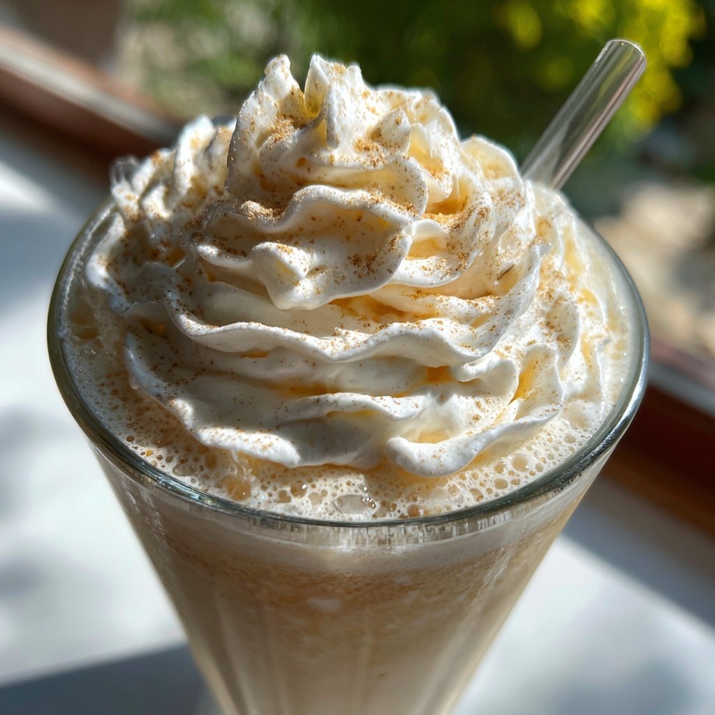 Vanilla Bean Frappuccino With Vanilla Paste