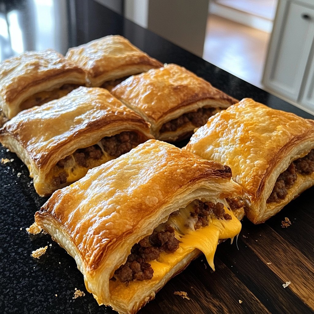 Super Bowl Party Food Savory Puff Pastries