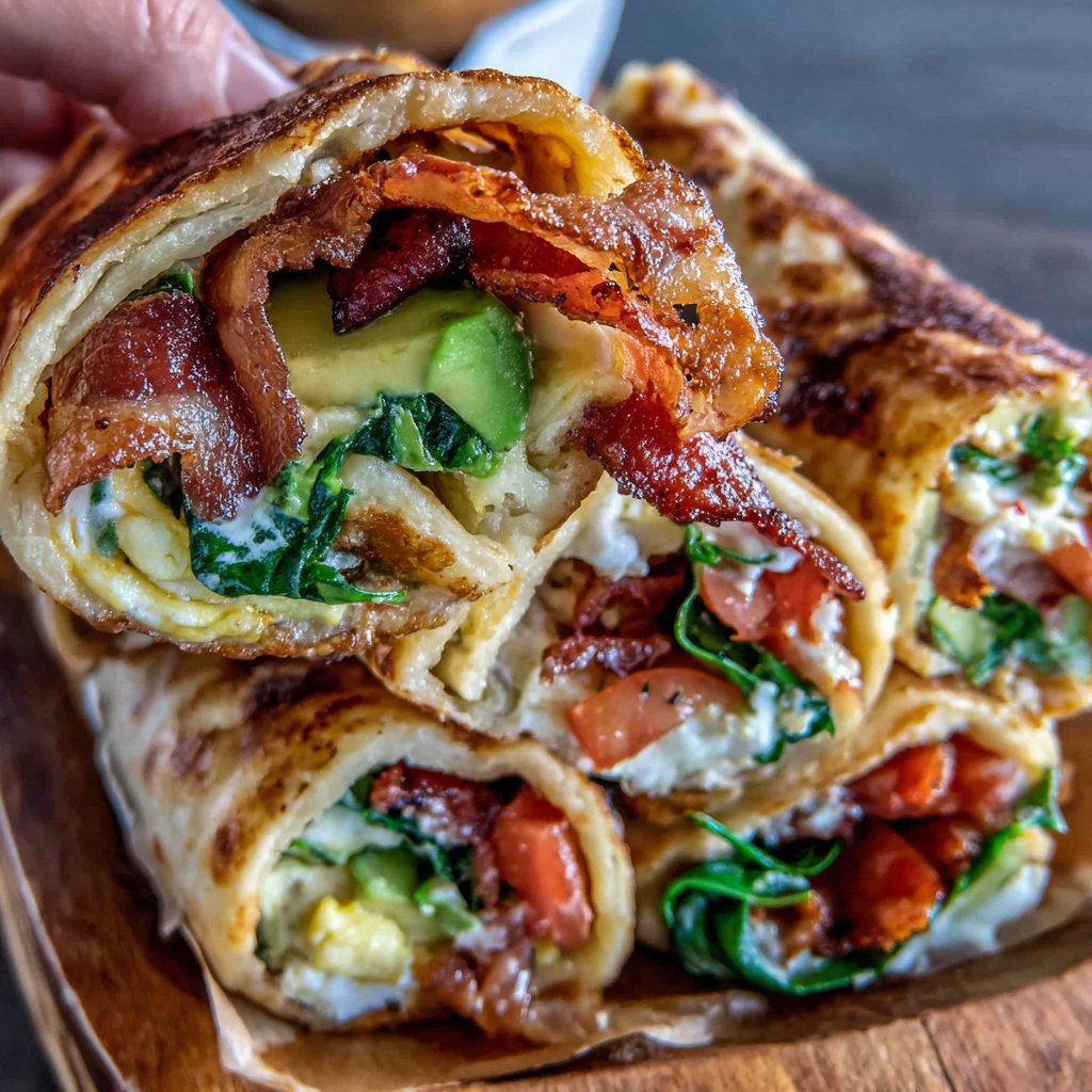 Keto Breakfast Egg Wraps