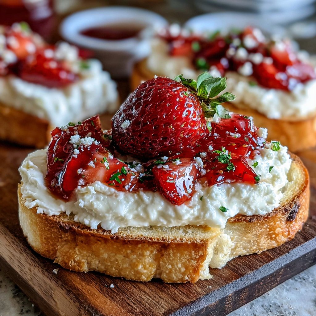 Strawberry Cream Cheese Breakfast Toast