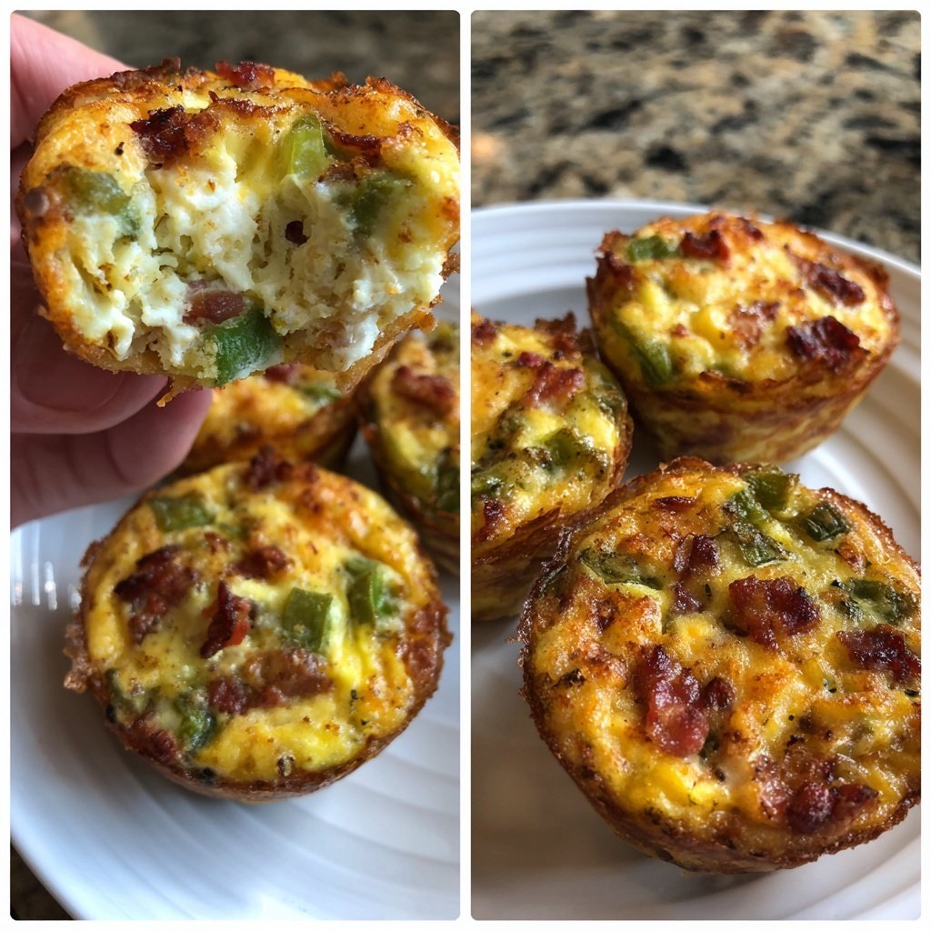 Keto Breakfast Egg Muffins With Bacon