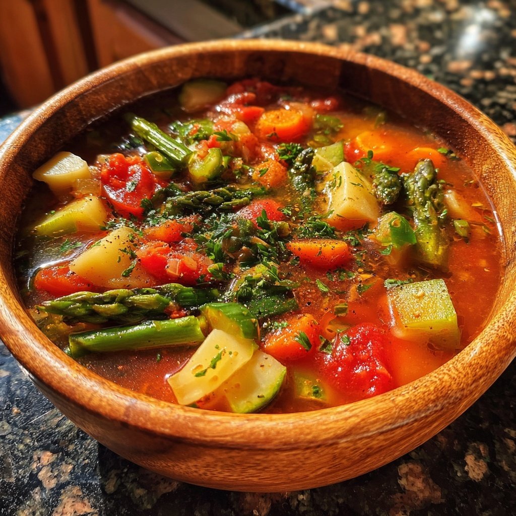 Spring Minestrone Soup