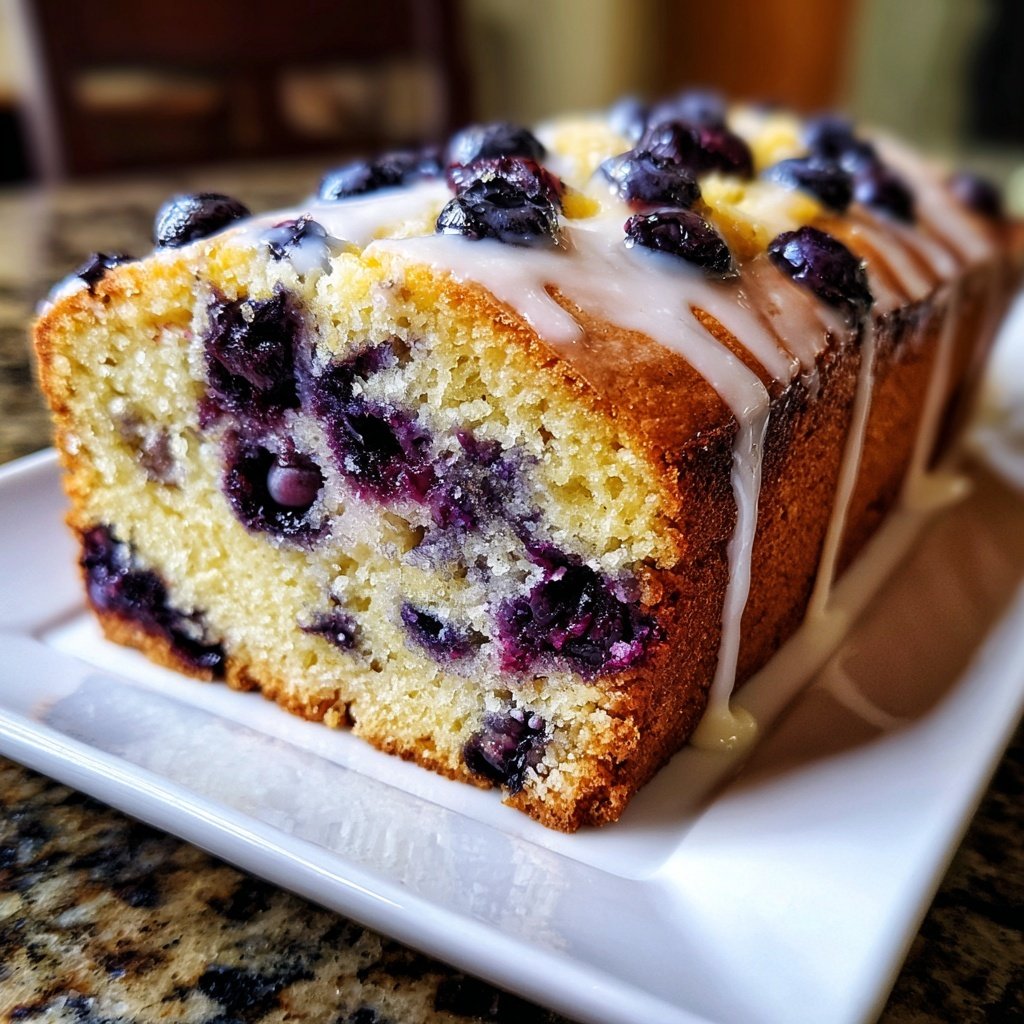 Blueberry Lemon Tea Bread