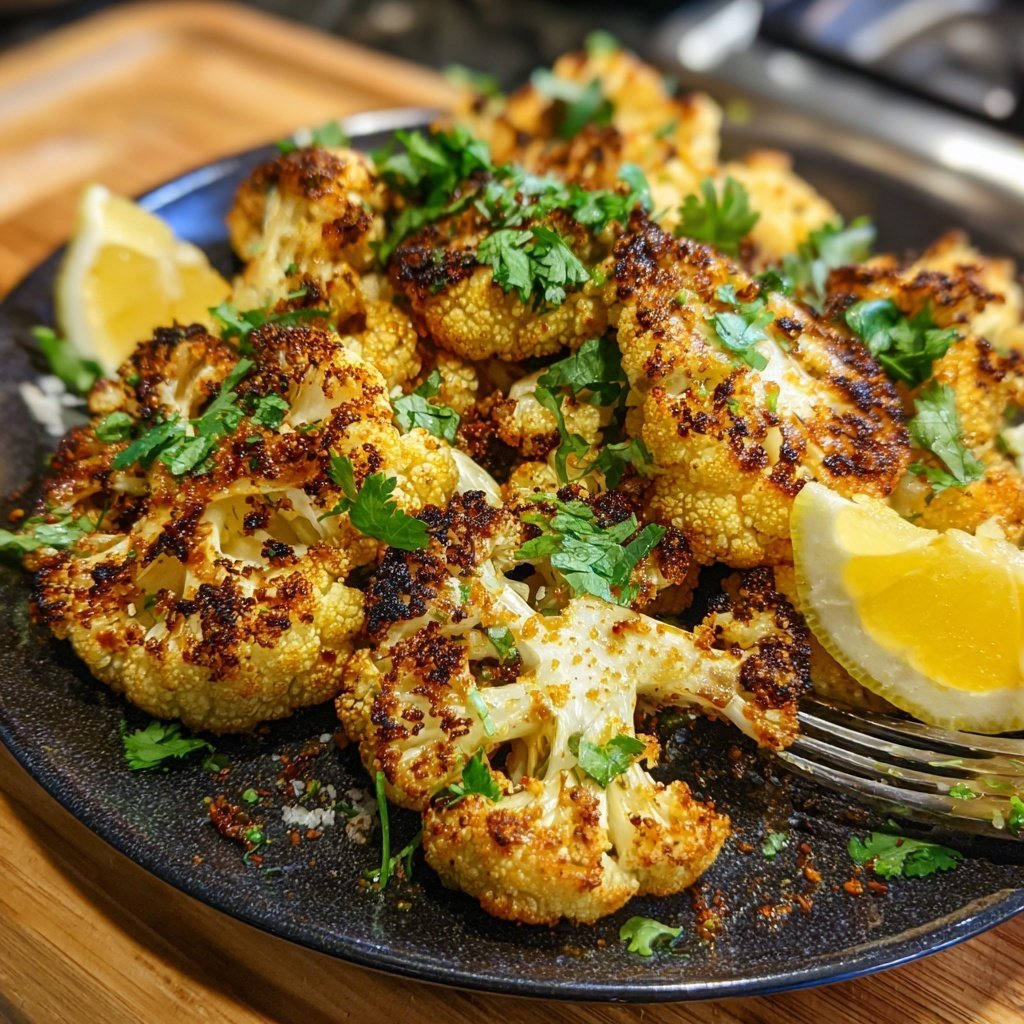 Roasted Cauliflower with Cumin