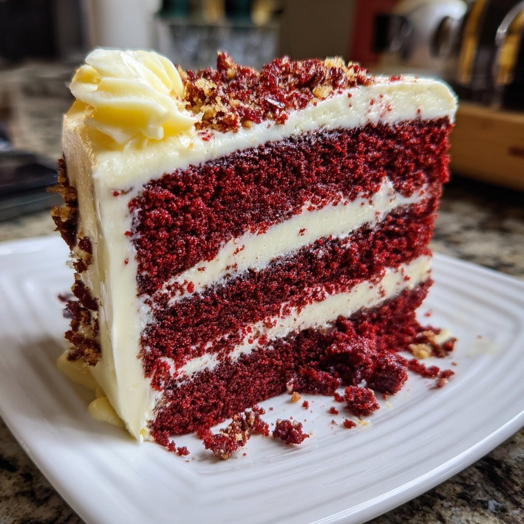 Red Velvet Cake for Valentine’s Day