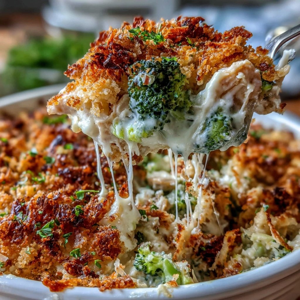 Healthy Chicken And Broccoli Casserole